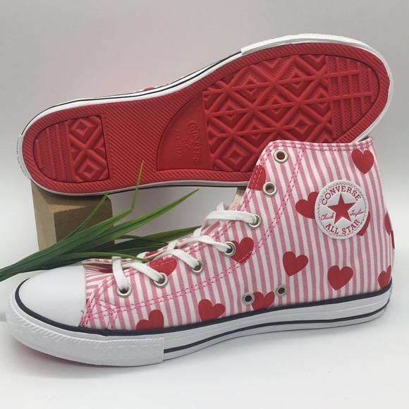 Converse CTAS HI pink/red white - Picture 4 of 8